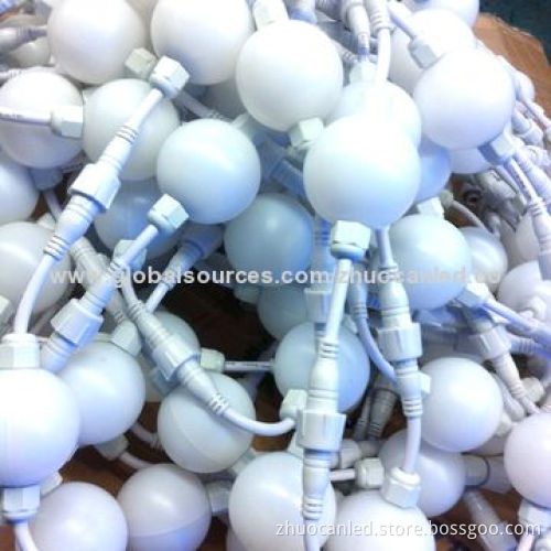 Diameter 50mm 3D Effect DMX LED Hanging Ball Light